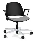 Conference Room Chair with Fabric Seat