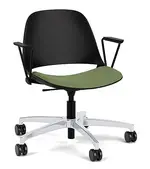 Conference Room Chair with Fabric Seat