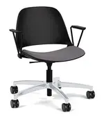 Conference Room Chair with Fabric Seat