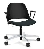 Conference Room Chair with Fabric Seat