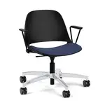 Conference Room Chair with Fabric Seat