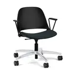 Conference Room Chair with Fabric Seat
