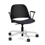 Conference Room Chair with Fabric Seat