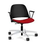 Conference Room Chair with Fabric Seat