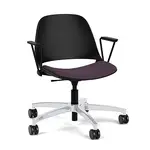 Conference Room Chair with Fabric Seat