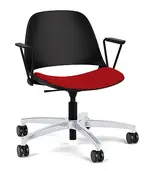 Conference Room Chair with Fabric Seat