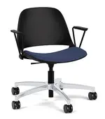 Conference Room Chair with Fabric Seat