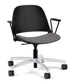 Conference Room Chair with Fabric Seat