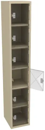 Clear Storage Locker