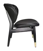 Mid-Century Modern Leather Lounge Chair