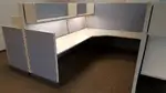 Set of 5 Cubicle Desk Workstation Desks