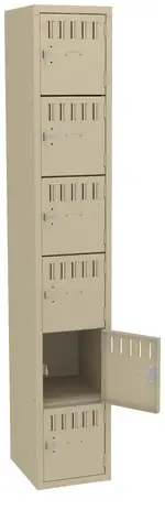 Six Box Lockers 