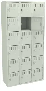 Eighteen Box Lockers 