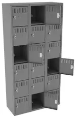 Eighteen Box Lockers 
