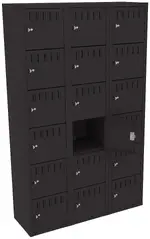 Eighteen Box Lockers 