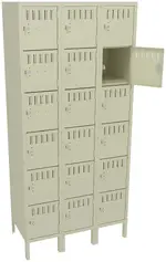 Eighteen Box Lockers 