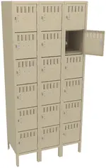 Eighteen Box Lockers 