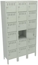 Eighteen Box Lockers 