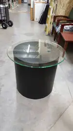 Glass Coffee Table Side Table for Waiting Room