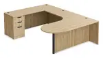 U Shaped Peninsula Desk