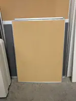 Bulletin Board With Aluminum Frame