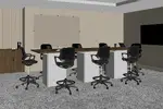 Standing Height Conference Table