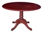 Round Table with Queen Anne Base