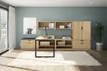 T Shaped Desk with Storage