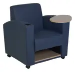 Lounge Chair with Desk and Storage