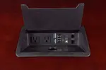 Traditional Conference Table with Power