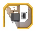 Small Cubicle Workstation