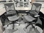 Black Office Chair with Lumbar Support