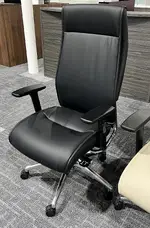 Black Leather Executive High Back Office Chair