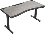 Height-Adjustable Gaming Computer Desk