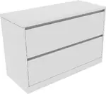2 Drawer Lateral File Cabinet