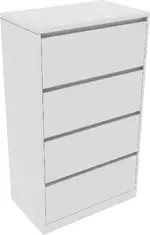 4 Drawer Lateral File Cabinet