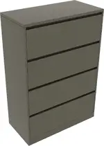 4 Drawer Lateral File Cabinet