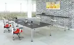 4 Person Workstation Desk