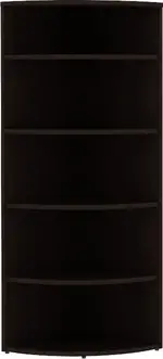 Curved Corner Bookcase