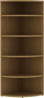 Curved Corner Bookcase