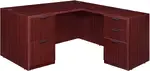 L Shaped Desk with Drawers