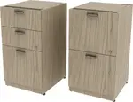 Pair of 2 & 3 Drawer Pedestals for Concept 70 Desks
