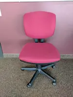 Red HON Rolling Office Chairs