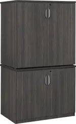 Double Storage Cabinet Tower