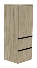 Vertical Storage Cabinet with Drawers