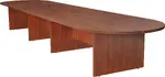 Racetrack Conference Table with Power