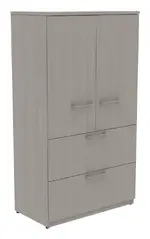 Storage Cabinet with Lateral File Drawers