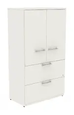 Storage Cabinet with Lateral File Drawers