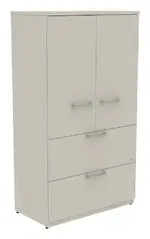 Storage Cabinet with Lateral File Drawers