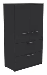 Storage Cabinet with Lateral File Drawers